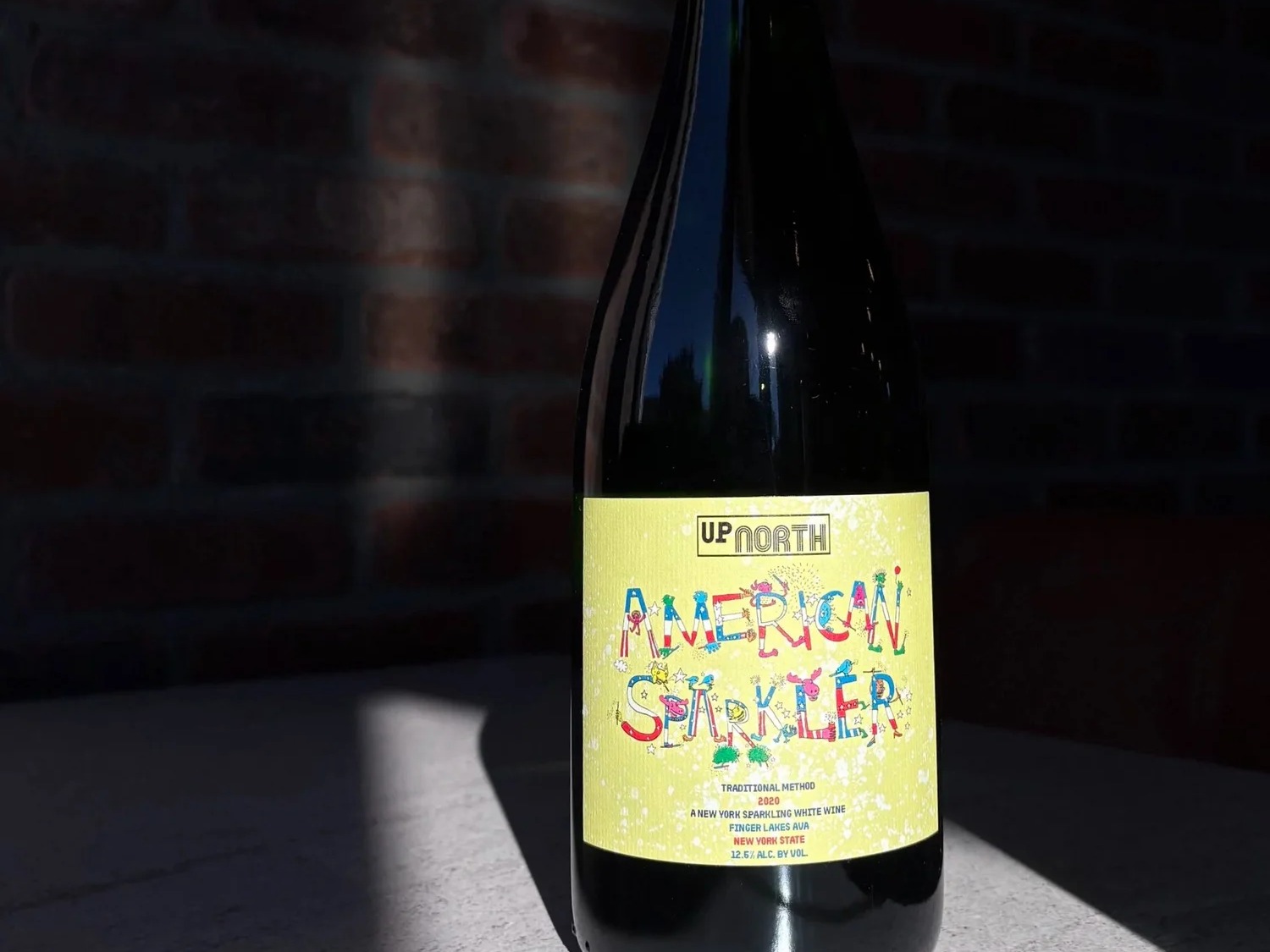 Up North Champagne Style bottle