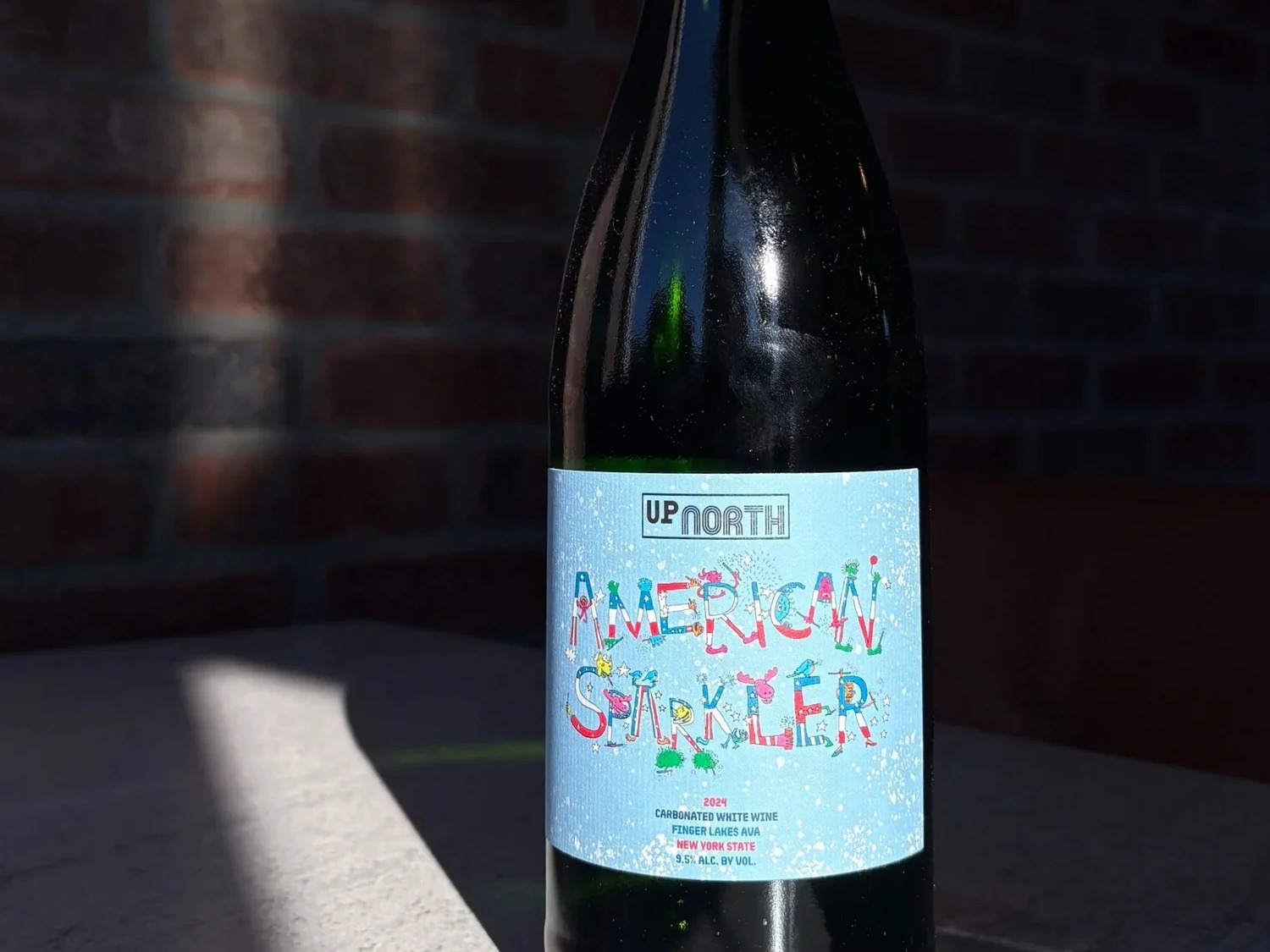 Up North Prosecco Style bottle